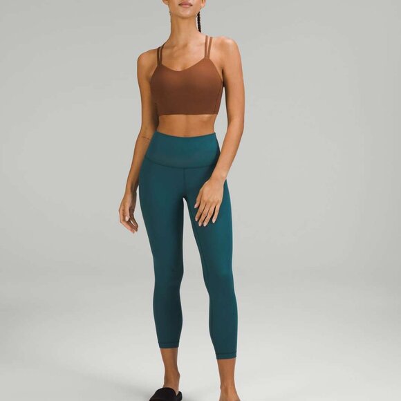 Lululemon Align Ribbed High-Rise Legging 255" Green Jasper Size 0 - Picture 1 of 7